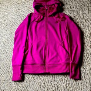 Hoodie jacket, fun color and warm! Athleta wear